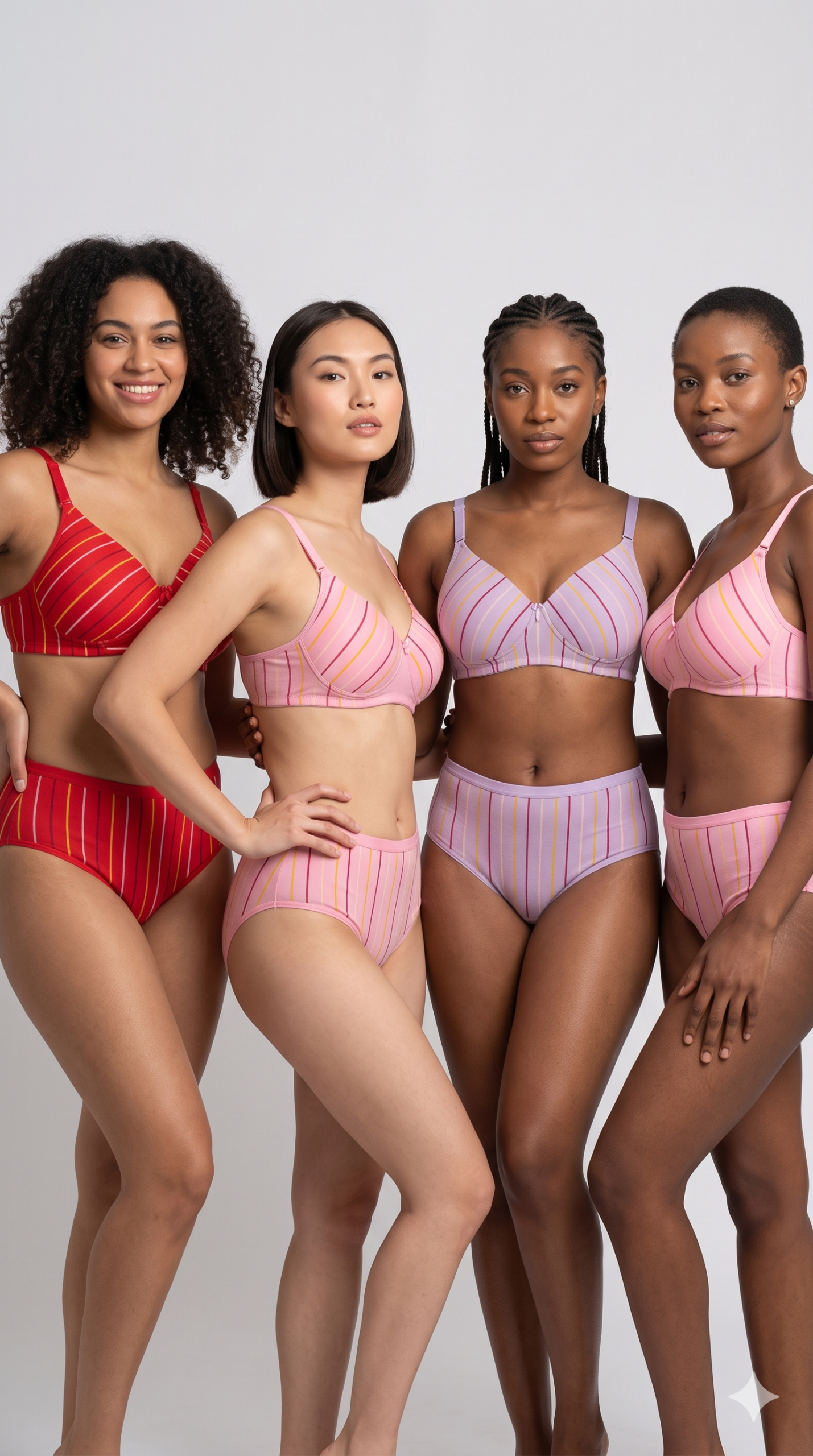 Stripe Padded Bra - Image 4