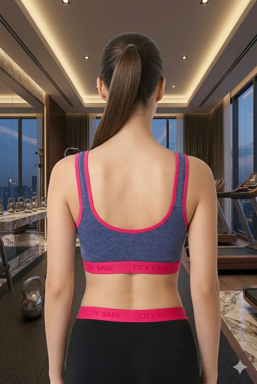 Racerback Sports Bra - Image 2