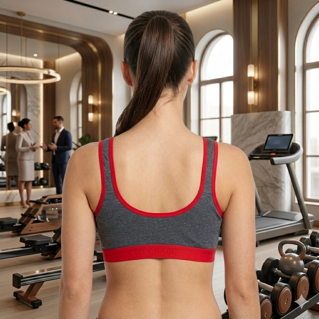 Racerback Sports Bra - Image 5