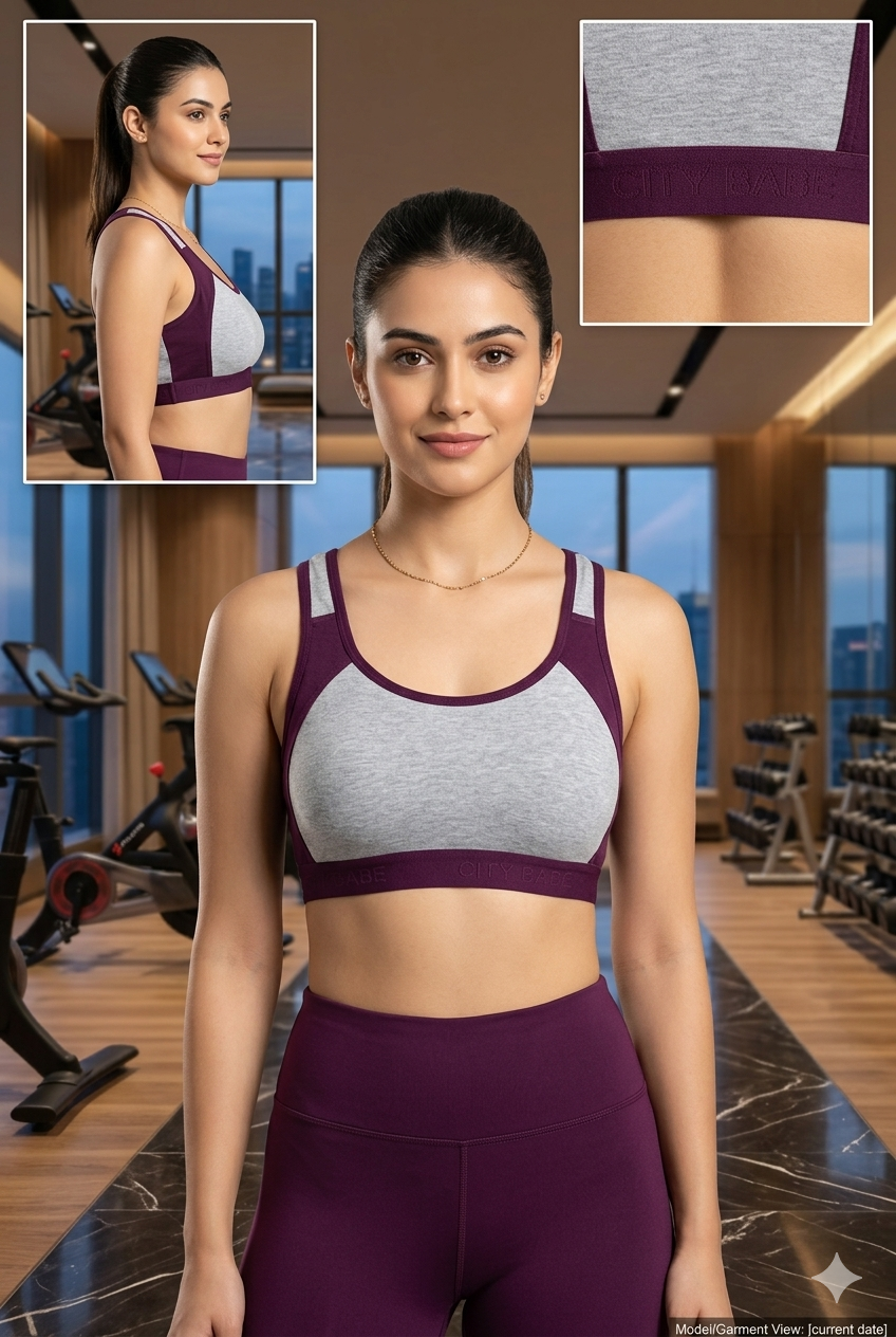 Racerback Sports Bra