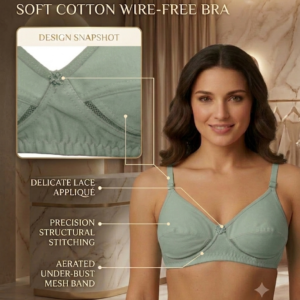Pure Comfort Cotton Bra