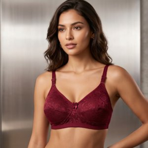 The Floral Lace Non-Padded Comfort Bra